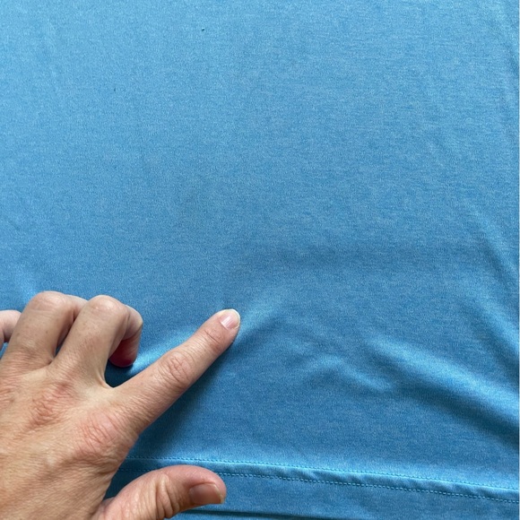 Columbia PFG Blue Short Sleeve Athletic Shirt Men's Large - Picture 3 of 8